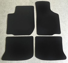 Fußmatten Autoteppiche für Seat Leon 1M Bj.1999-2006 schwarz Velours 4teilig Neu