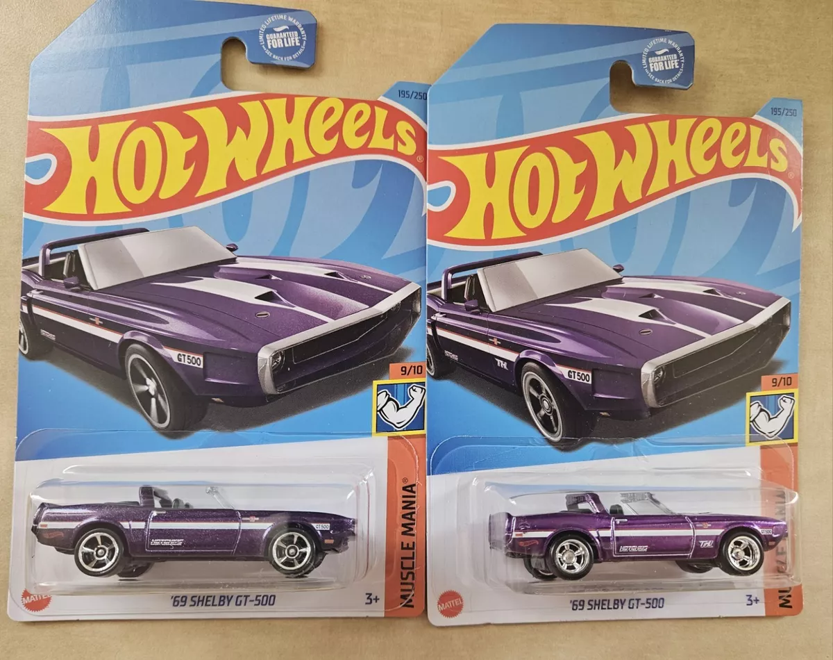 Hot Wheels Super Treasure Hunt 69 Shelby GT-500 2023 K Case w/ Main Line