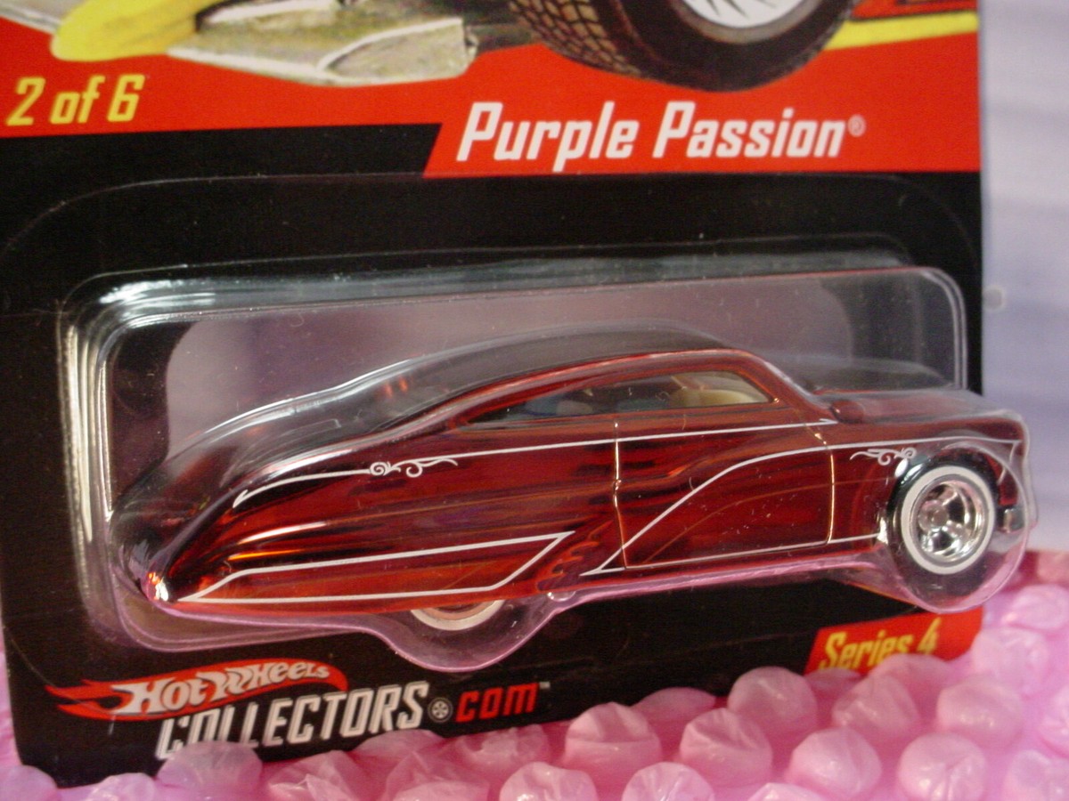 2005 RLC Hot Wheels Real Riders PURPLE PASSION ∞red∞Series4