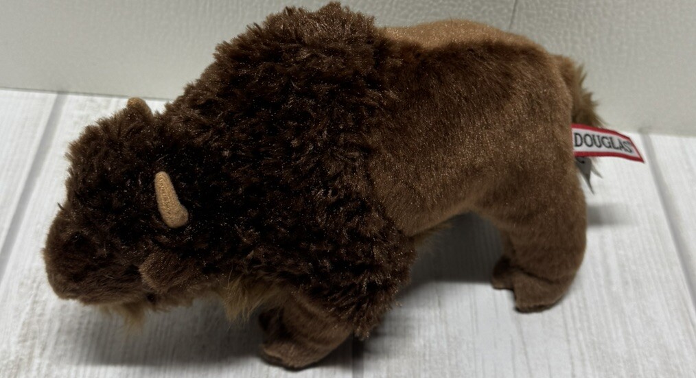 Bodi Plush Buffalo American Bison Douglas Cuddle Toys 9