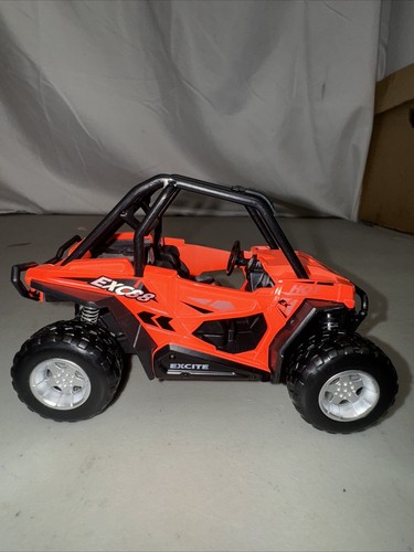 Excite Pullback Friction ATV 4 1:22 DieCast EXC88 Side By Side Orange - Picture 6 of 9