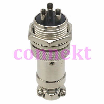 M16 16mm 3 Pin screw type Electrical Plug socket Connector