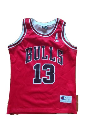 Bulls Chanpion Noah 13 Jersey Red Tank Top S Size