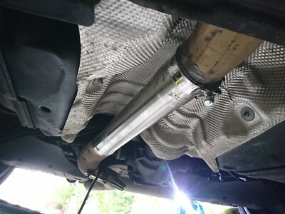 Mid Silencer Round Res Resonator Delete MOD for F22 BMW M240i OEM or MPE