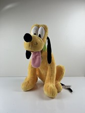 Disney Store Pluto Plush Dog Large Stuffed Animal  If Found Return To Mickey  