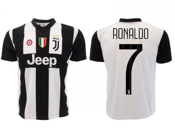 Maglia CRISTIANO RONALDO JUVENTUS CR7 UFFICIALE Palla & Shopper Juve Idea  Regalo