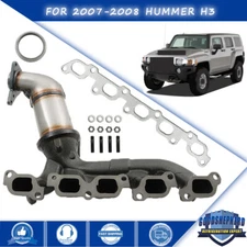 For 2007-2008 Hummer H3 3.7L Front Exhaust Manifold Catalytic Converter 674-989