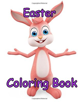 Easter Coloring Book: Volume 2 (8.5 x 11 Big Easter Coloring, Drawing & Activ-,