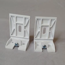 Hunter Douglas M&B 3/4" Duette Mounting Brackets KIT2005 - White 2pcs