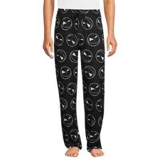 Nightmare Before Christmas, Jack Men's Graphic Sleep Pants, Size 2XL 44-46