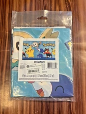 Pokemon Pikachu Friends Tablecover 54 In x 96 In DesignWare Party Anime Kids NEW
