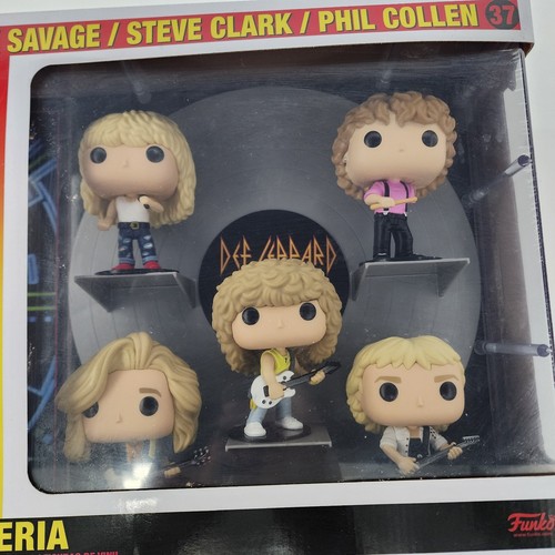 Álbum Funko Pop Deluxe No. 37: Figuras de vinilo Def Leppard Hysteria edición limitada nuevas - Imagen 8 de 9