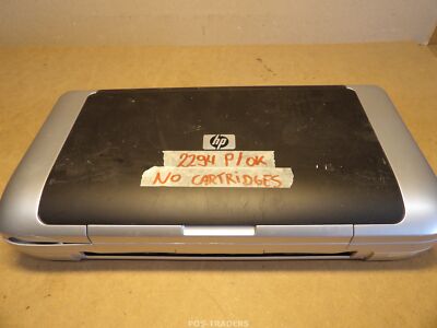 HP Deskjet 460 Portable Inkjet Printer C8151A L Color USB - 2294 PAGES / DAMAGED