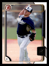 2015 Bowman Draft Zech Lemond  San Diego Padres #127 Mint