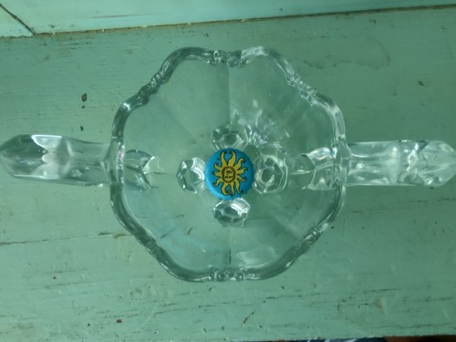 Jefferson Glass Chippendale Open Footed Sugar Bowl Clear circa 1900-1910 Elegant - Picture 5 of 10