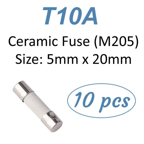 10Pcs - M205 Ceramic Fuse 5mm x 20mm Fast Blow 250V / Select From 0.1A to 30A AU - Picture 13 of 16