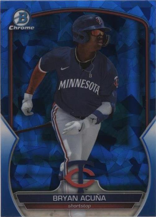 2023 Bowman Chrome Draft Sapphire Edition - Bryan Acuna #BDC-39 - 1 of 1