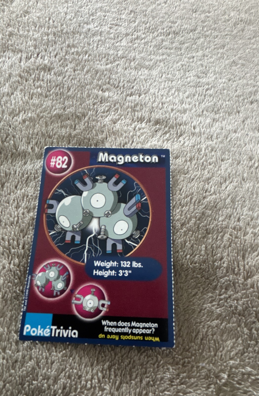 Magneton Vending Machine Cards Series (Red) Regular