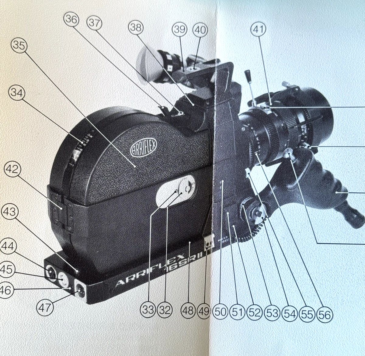 Câble Ancien Pour Caméra Cameflex / Arri – 1 M – Occasion – Matériel Ciné Vintage