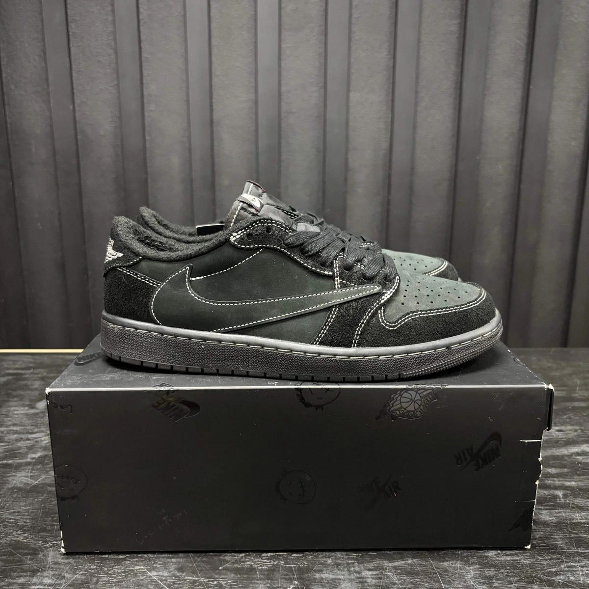 Jordan 1 Retro Low Black | eBay