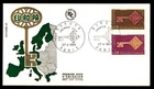 Mayfairstamps France FDC 1968 dual Europa key First Day Cover aaz_97959