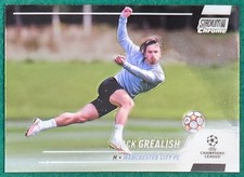Jack Grealish - 2021-22 Stadium Club Chrome UEFA Champions #40 - Soccer Card