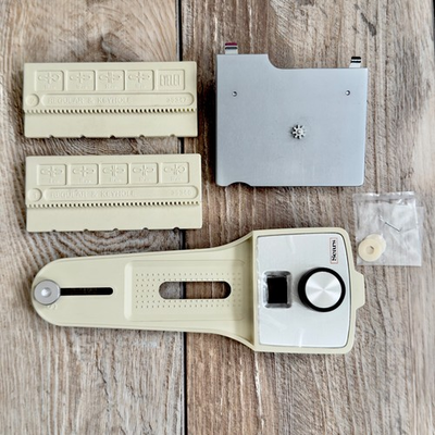 #ad #ad Vintage Sears Kenmore Sewing Machine Buttonholer Accessories Lot $25.99