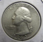 1943  WASHINGTON QUARTER - 90% SILVER  - GREAT CONDTION
