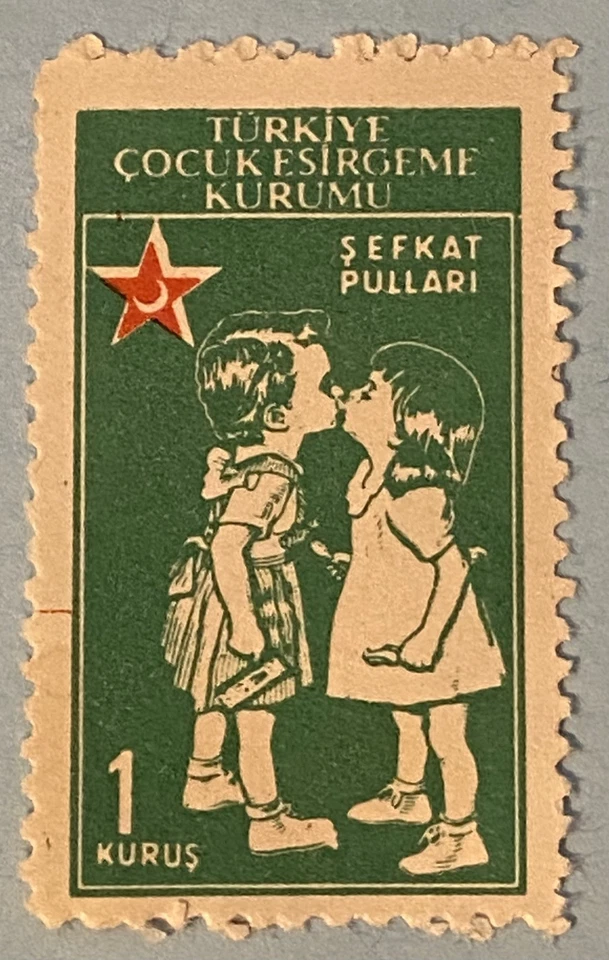Five Used Postage Stamps from Turkey Issued 1950 to 1962 - Image 4 of 4