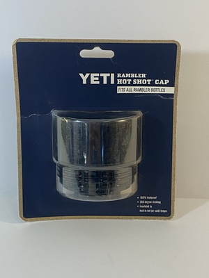 #ad YETI Rambler Hot Shot Cap Black BPA Free Bottle Cap Replacement Fits All Rambler $21.00