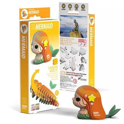 9421035150484 Syrenka Eugy. Eko Układanka 3D Qelements