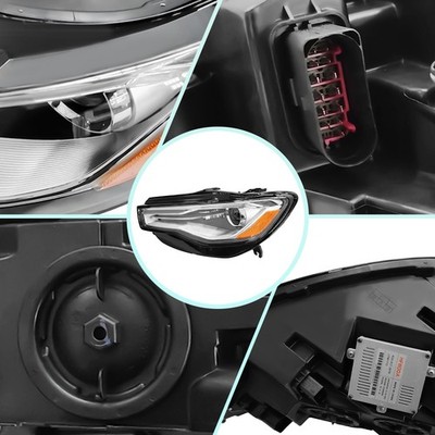HID Headlight Left Driver Side W/ LED DRL For 2016-2018 Audi A6 S6 4G0941043H US