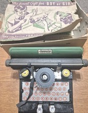 AMERICAN FLYER TYPEWRITER,,BOY OR GIRL TIN TOY