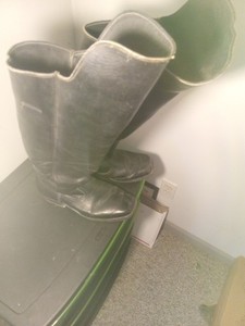 Reproduction Civil War Cavalry Boots Tall Riding Boots Size 10