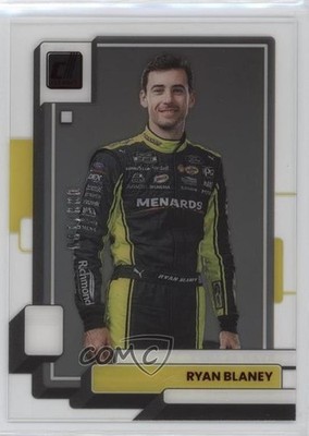 2023 Panini Chronicles Clearly Donruss Red 3/100 Ryan Blaney #7 5i3