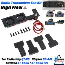 For AnyTone AT-6666 PRO Radio Transceiver Fan Kit Radioddity QT-80 Stryker SR447