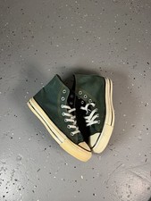 Vintage Converse All Star High Made in USA Green Sz 6.5 70s 80s