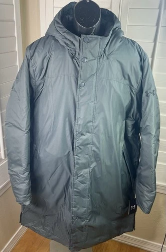 Under Armour Storm Insulated Poly Fill Gray Bench Coat 1380869 012, Men 2XL, NWT - product listing photo