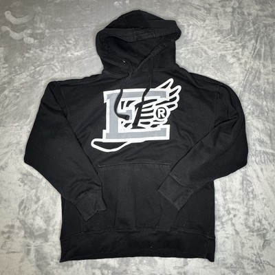 Eion Jackson Hoodie Sweatshirt Black Size XL