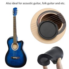 Guitar Soundhole Cover Sound Hole Silicone Feedback Reducer for Acoustic