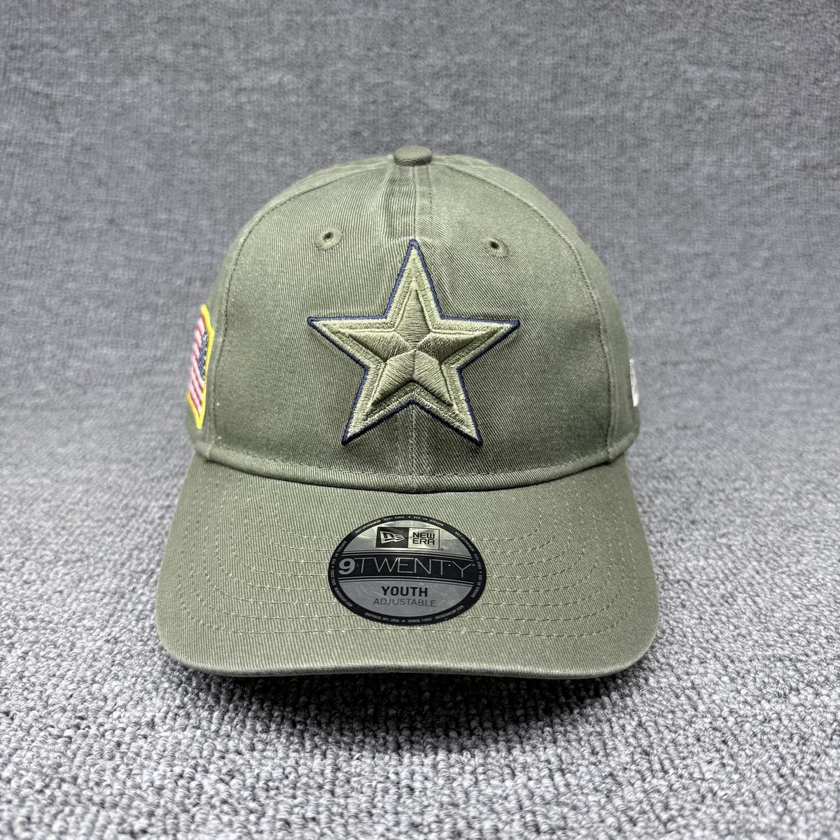New Era 9TWENTY Youth Dallas Cowboys NFL Salute to Service 6 3/8 Adjustable