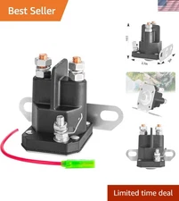 High-Performance 12V Starter Solenoid Compatible with Hustler Zero Turn Mowers