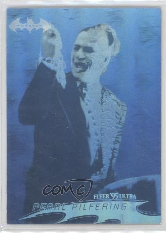 1995 Fleer Ultra Batman Forever Holograms Two-Face Pearl Pilfering #34 1fj6