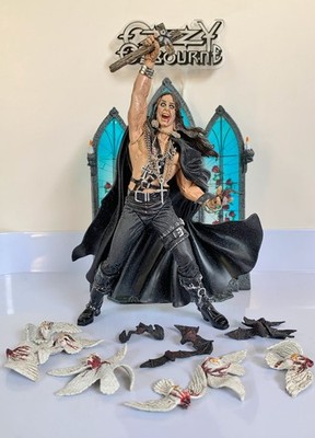 1999 McFarlane Toys OZZY OSBOURNE action figure with display and