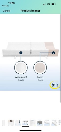 NEW!! Serta Changing Pad For Babies! - Picture 5 of 11