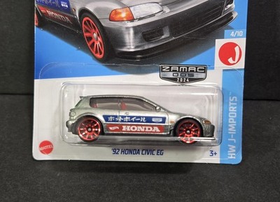 Hot Wheels '92 Honda Civic EG - Zamac Walmart Exclusive | eBay