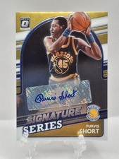 2021-22 Panini Donruss Optic Signature Series Holo Prizm Purvis Short Auto SP