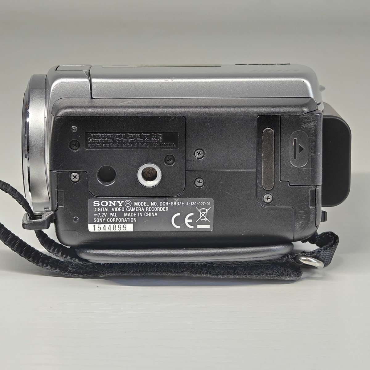 Sony Handycam DCR-SR37E Camcorder Silver 60GB HDD 60x Optical Zoom
