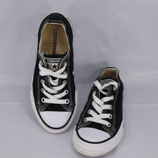 Converse Chuck Taylor All Star Youth Low Top Black Sneakers Size US 12.5 Kids