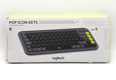 Logitech POP Icon Keys - Graphit QWERTZ Deutsch (920-013059)